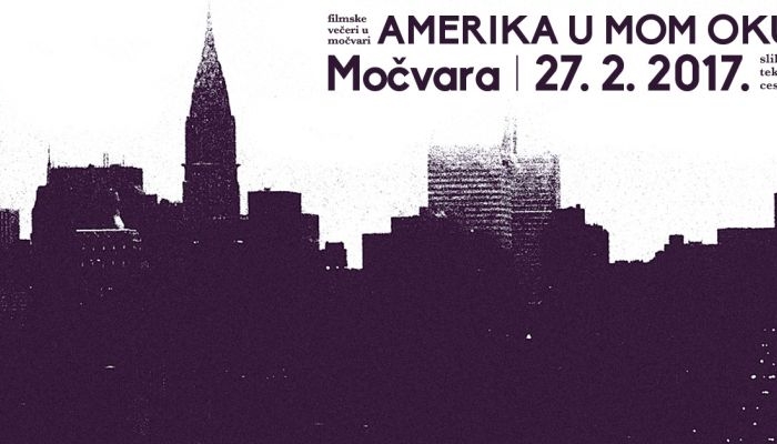 Filmske večeri u Močvari predstavljaju: Amerika u mom oku (slika, tekst, cesta)povezana slika