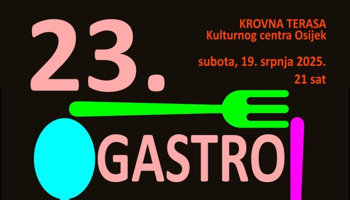U Osijeku uskoro Gastro Film Festpovezana slika