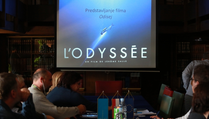 U Institutu za oceanografiju i ribarstvo Split predstavljen film <em>Odisej</em> povezana slika