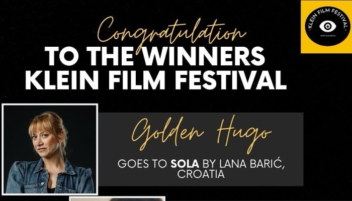 Glavna nagrada Klein Film Festivala filmu <em>Sola</em> Lane Barićpovezana slika