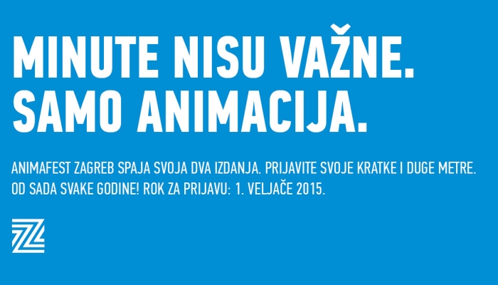 Animafest Zagreb 2015 spaja svoja dva izdanja te objavljuje poziv za prijavu animiranih filmova svih dužinapovezana slika