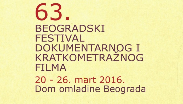 Niz hrvatskih filmova na 63. izdanju Beogradskog festivala dokumentarnog i kratkometražnog filmapovezana slika