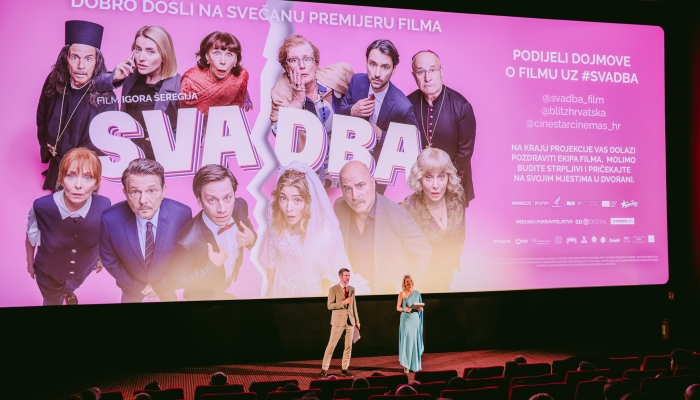 Premijera <em>Svadbe</em> održana u 13 dvorana istovremeno: više od 70.000 prodanih ulaznica na samom početku kinodistribucijepovezana slika