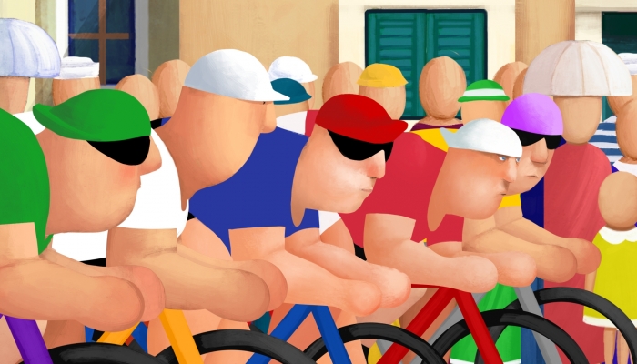 <em>Cyclists</em> competing at 41st Clermont-Ferrand International Short Film Festivalrelated image