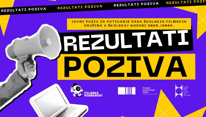 Objavljeni rezultati natječaja za školske filmske družine 2025./2026.povezana slika