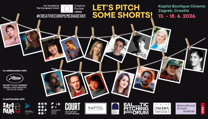 Čak 11 kratkometražnih filmova odabrano za 11. izdanje radionice i pitching foruma 'Let's Pitch Some Shorts!' u Zagrebupovezana slika