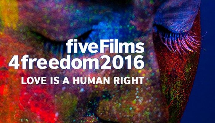 Kampanja 'fiveFilms4freedom' i ove godine ukazuje na to da je ljubav ljudsko pravopovezana slika