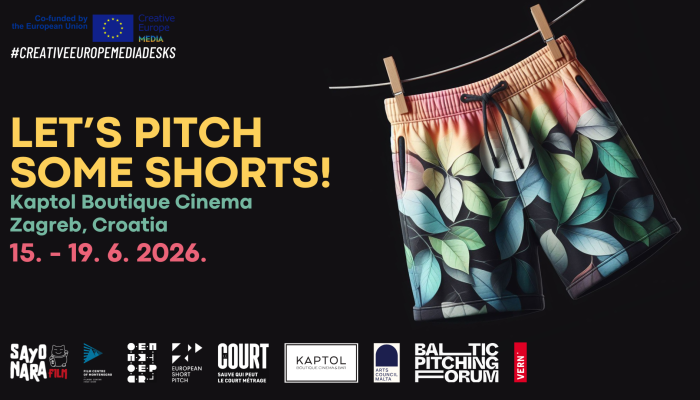 Otvorene prijave za radionicu i pitching forum: 'Let's pitch some shorts!povezana slika