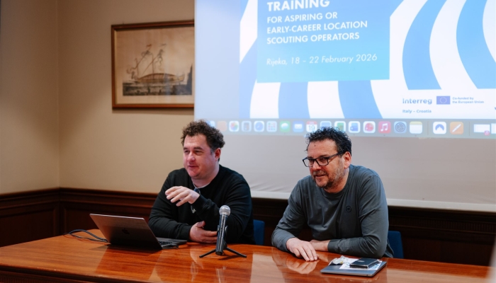 'Filmsko putovanje kroz Italiju i Hrvatsku': u&nbsp;Rijeci započela trodnevna obuka 12 mladih filmskih radnikapovezana slika