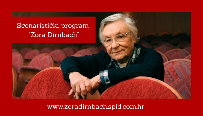 Poziv za sudjelovanje u trećem izdanju scenarističkog programa 'Zora Dirnbach'povezana slika
