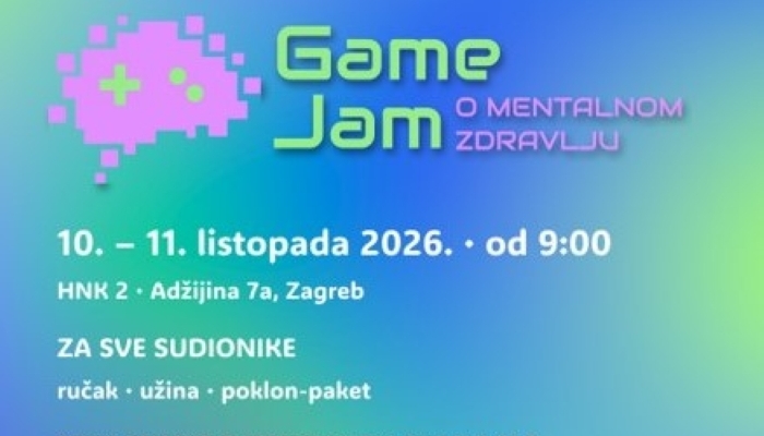 Otvorene prijave za prvi Game Jam o mentalnom zdravlju u Hrvatskojpovezana slika