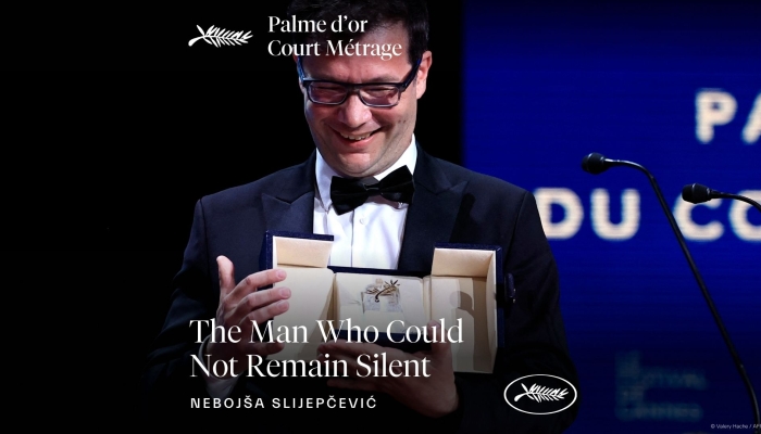 Nebojša Slijepčević’s <em>The Man Who Could Not Remain Silent</em> wins Palme d'Or at 77th Cannes Film Festivalrelated image