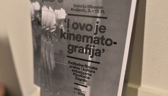 'I ovo je kinematografija': radikalne filmske prakse i kultura entuzijazma Kinokluba Zagreb 1928. - 2018.povezana slika