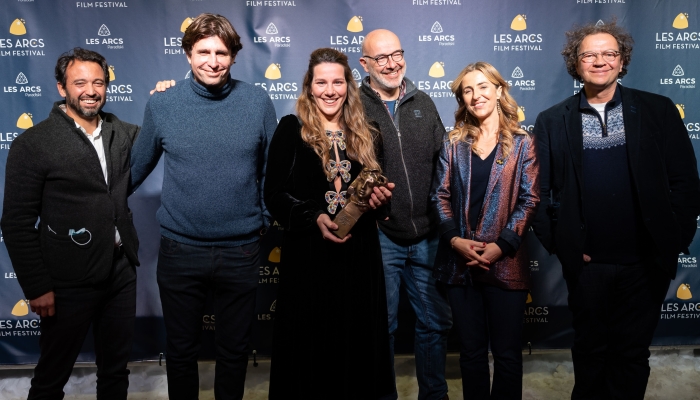 Antoneta Alamat Kusijanović receives Femme de Cinéma Award at Les Arcsrelated image