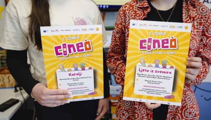Proglašeni pobjednici CineO’ – jedinstvenog filmskog festivala za hospitaliziranu djecu i mladepovezana slika