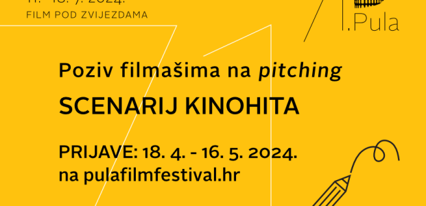 Pulski filmski festival: otvoren poziv za pitching 'Scenarij kinohita'