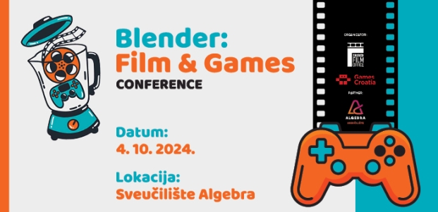 Konferencija filmske i <em>gaming</em> industrije 'Blender: Film & Games' 4. listopada u Zagrebu