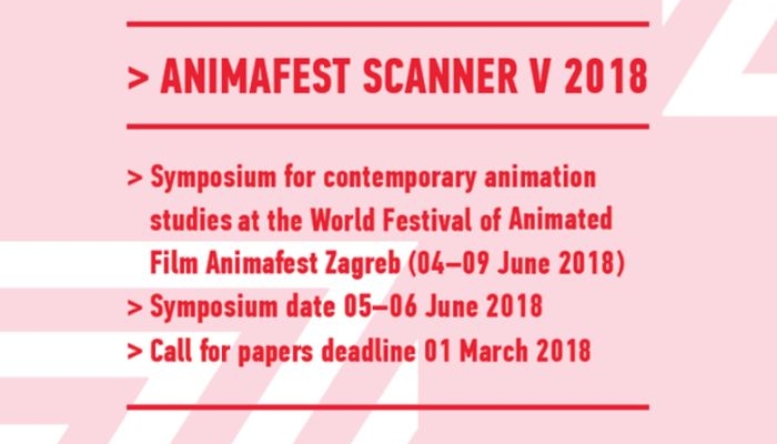 Open call for the international 'Animafest Scanner V 2018' symposium related image