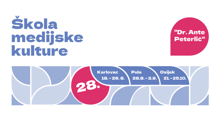 Prijave za 28. izdanje Škole medijske kulture Dr. Ante Peterlić u Karlovcu i Puli otvorene do 1. lipnjapovezana slika