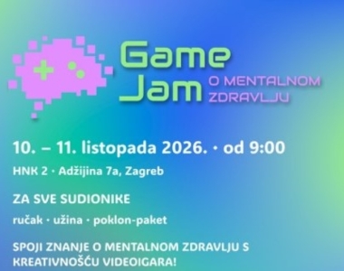 Otvorene prijave za prvi Game Jam o mentalnom zdravlju u Hrvatskoj