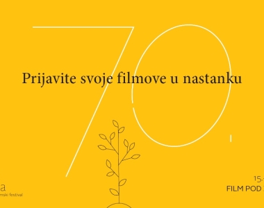 Prijave za program Pulskog filmskog festivala 'Filmovi u nastanku' do 10. lipnja