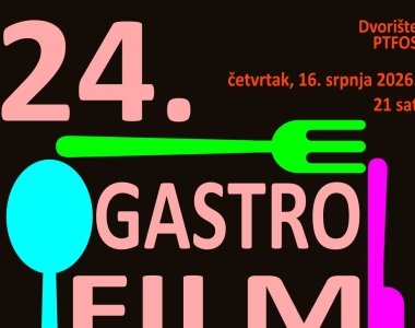 24. Gastro Film Festival na novoj lokaciji u Osijeku