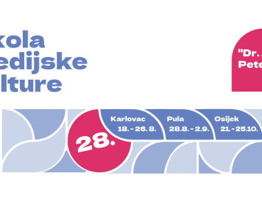 Prijave za 28. izdanje Škole medijske kulture Dr. Ante Peterlić u Karlovcu i Puli otvorene do 1. lipnja