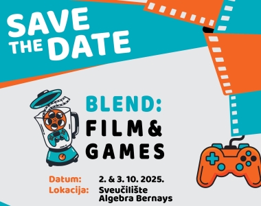 Novo izdanje konferencije Blend: Film & Games u listopadu