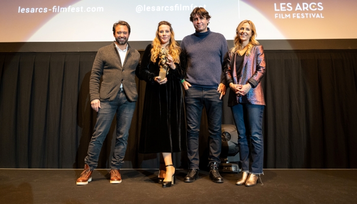 Antoneta Alamat Kusijanović receives Femme de Cinéma Award at Les Arcsrelated image