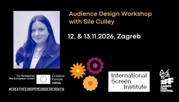 Radionica Audience Design sa Síle Culley u sklopu Zagreb Film Festivala 12. i 13. studenoga 2026.povezana slika