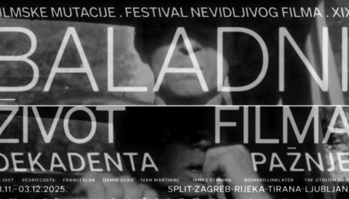 19. izdanje Filmskih mutacija: Festivala nevidljivog filma u čak pet gradovapovezana slika