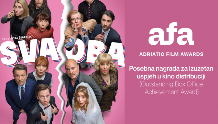 Film <em>Svadba</em> dobitnik AFA nagrade za izuzetan uspjeh u kinodistribucijipovezana slika
