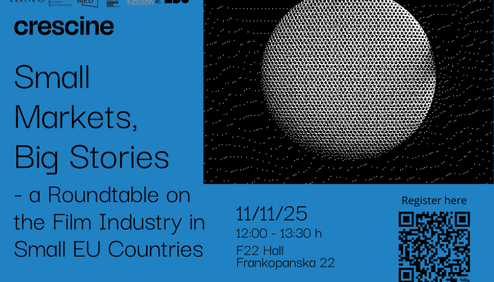 IRMO/CresCine: okrugli stol o filmskoj industriju u malim europskim zemljama na ZFF-upovezana slika