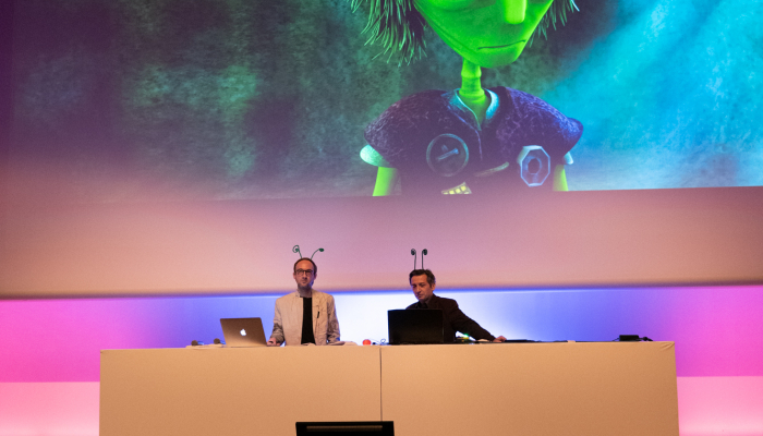 Projekt <em>Cvrčak i Mrvica</em> predstavljen na Cartoon Movie pitching forumu u Bordeauxupovezana slika