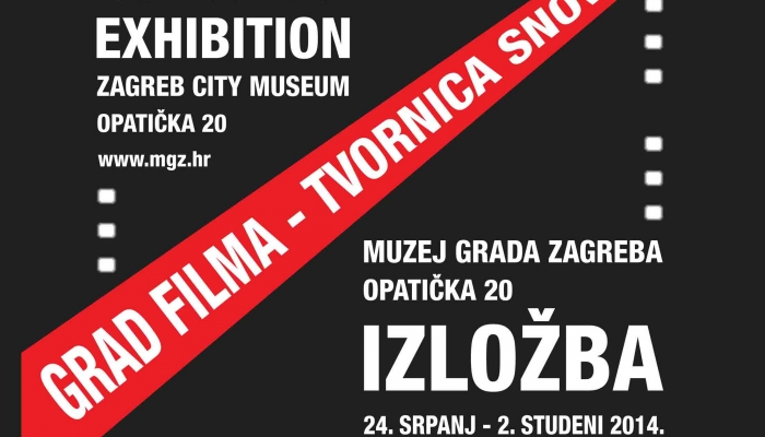 U Muzeju grada Zagreba otvara se izložba „Grad filma – tvornica snova”povezana slika