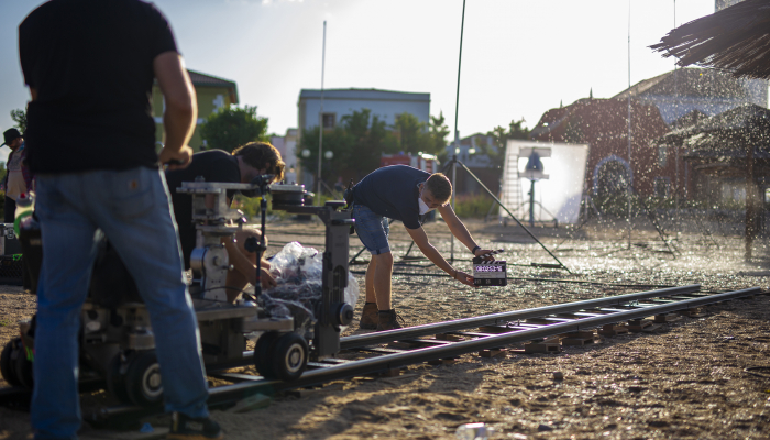 Brandon Cronenberg’s <em>Infinity Pool</em> filming in Šibenik, Croatiarelated image