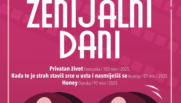 Novo izdanje Ženijalnih dana od 5. do 8. ožujka u 30 kina diljem Hrvatskepovezana slika