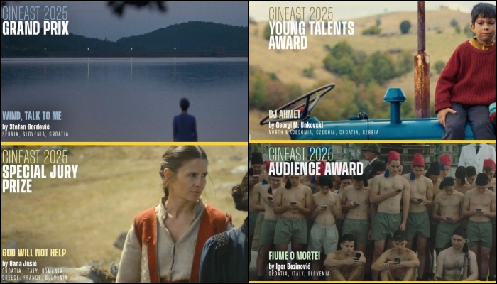 Dodijeljene nagrade na CinEastu: Grand Prix filmu <em>Vjetre, pričaj sa mnom</em>; nagrada publike za <em>Fiume o morte!</em>povezana slika