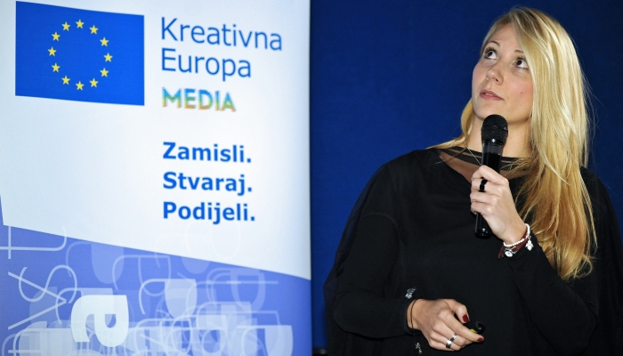DKE – Ured MEDIA Hrvatske i Wolfgang & Dolly na događanju 'Važnost regionalne suradnje i koprodukcija u kontekstu zemalja niskoga produkcijskog kapaciteta'povezana slika
