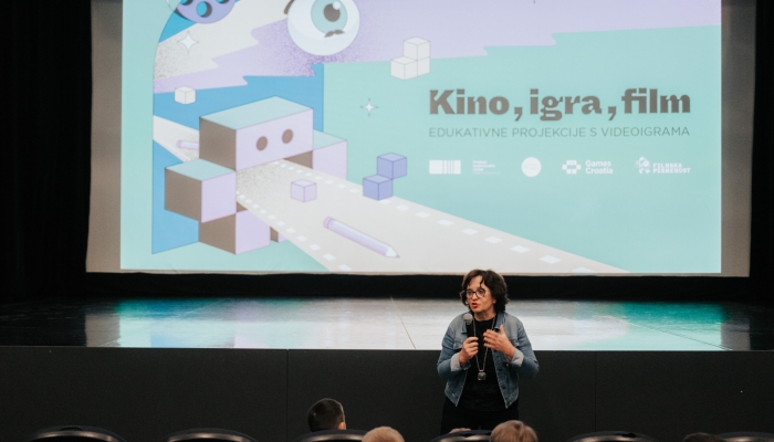 Prvo izdanje edukativnog programa Kino, igra, film održano u Novskoj povezana slika