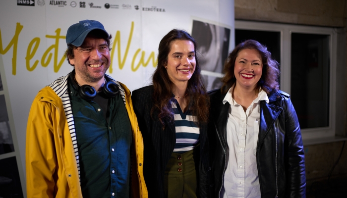 U prepunoj zagrebačkoj Kinoteci održana premijera filma <em>Među nama</em> redateljice Laure Pascupovezana slika