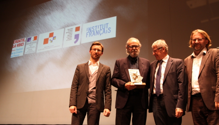 Vatroslav Mimica primio je nagradu za životno djelo u Amiensupovezana slika