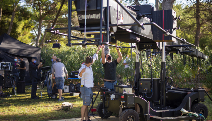 Brandon Cronenberg’s <em>Infinity Pool</em> filming in Šibenik, Croatiarelated image