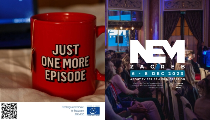 NEM Zagreb izabran za domaćina Nagrade za koprodukcijski razvoj serija koju dodjeljuje Vijeće Europepovezana slika