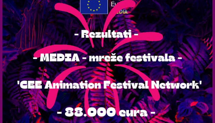 Potprogram MEDIA podržao Animafest Zagreb i projekt CEE Animation Festival Networkpovezana slika