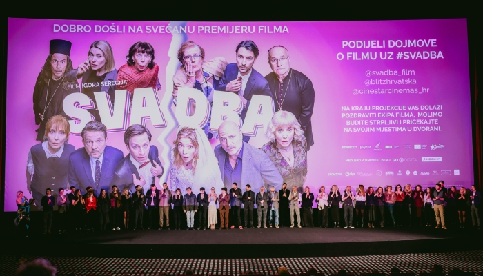 Premijera <em>Svadbe</em> održana u 13 dvorana istovremeno: više od 70.000 prodanih ulaznica na samom početku kinodistribucijepovezana slika