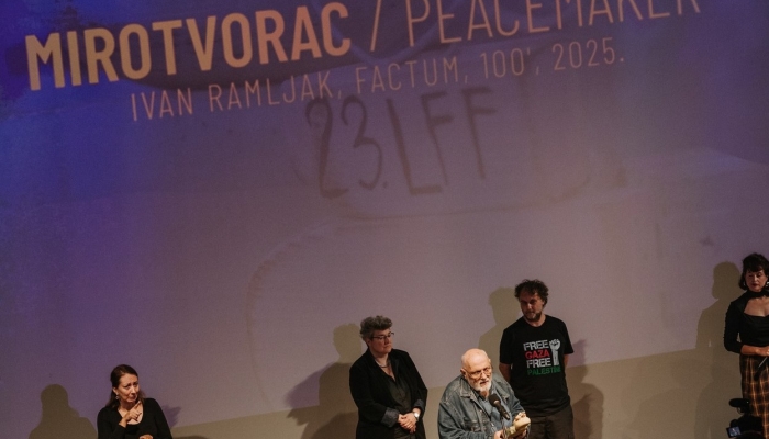 <em>Mirotvorac</em> najbolji film 23. Liburnia Film Festivalapovezana slika