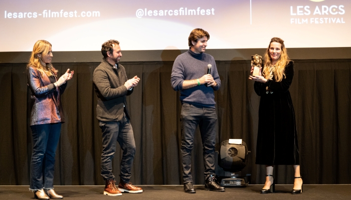 Antoneta Alamat Kusijanović receives Femme de Cinéma Award at Les Arcsrelated image